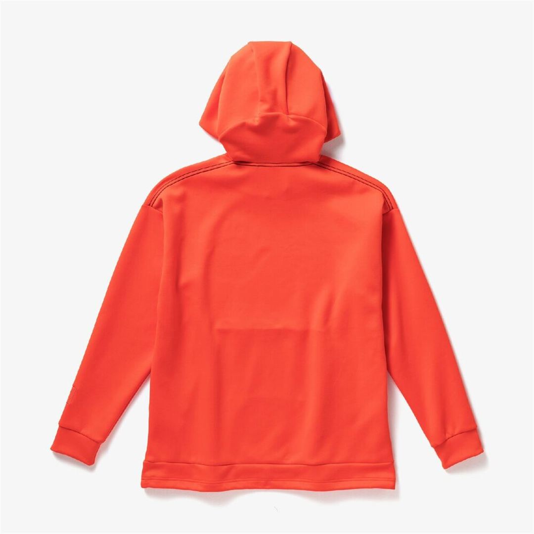 ルーズフィットスウェットフーディ チェリー XS