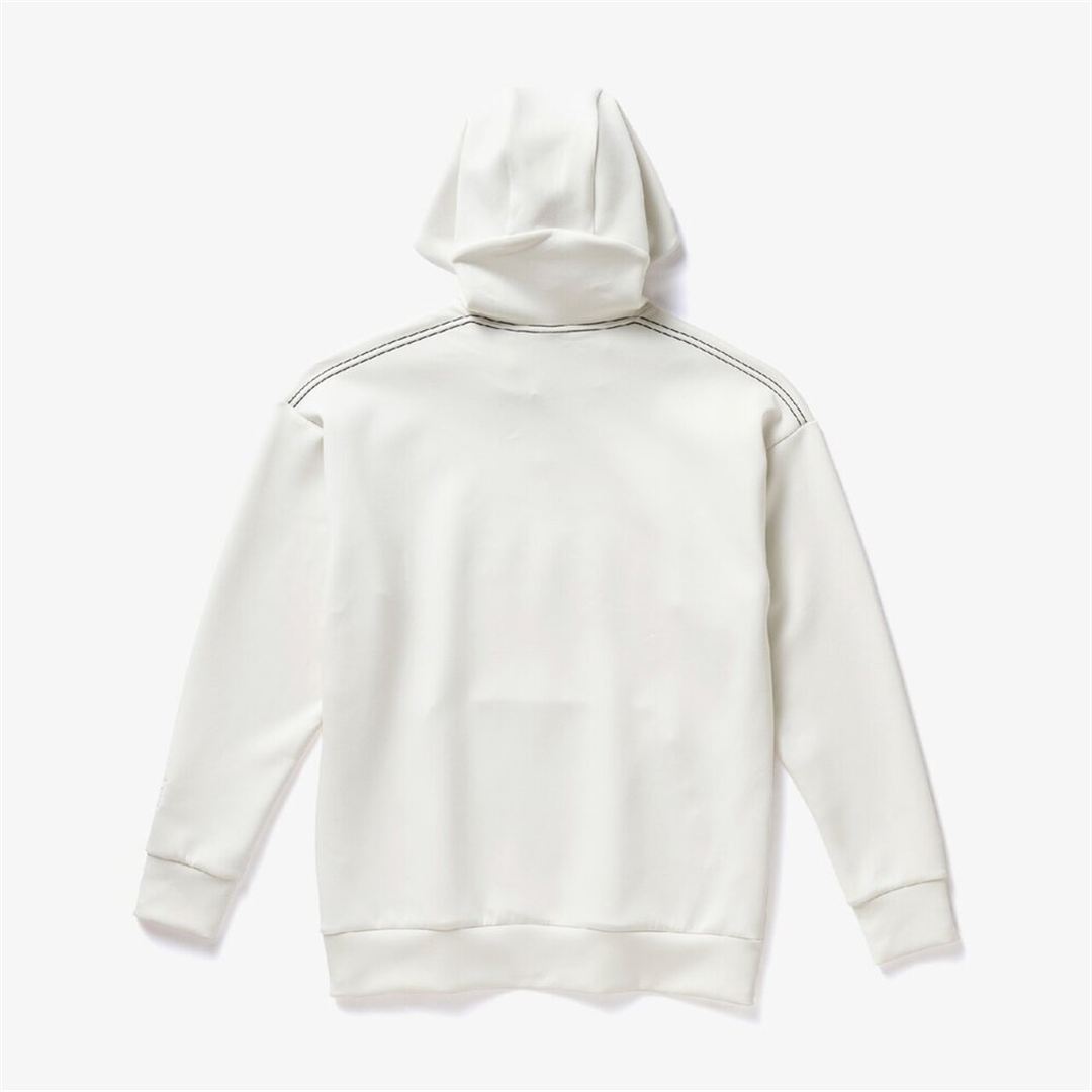 【ミズノ直営限定】ルーズフィットスウェットフーディ オフホワイト XS
