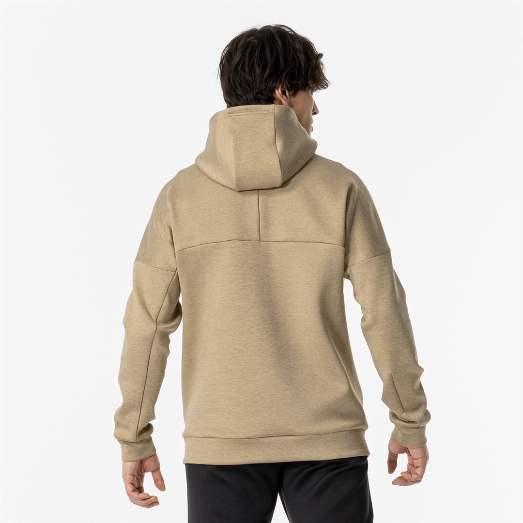 ストレッチスウェットフーディ ケルプグリーン杢 XS