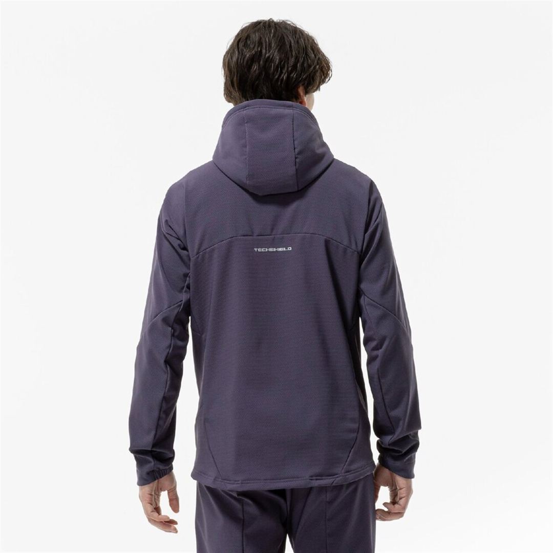 【ストレッチ／防風】テックシールドジャケット ライトネイビー 3XL