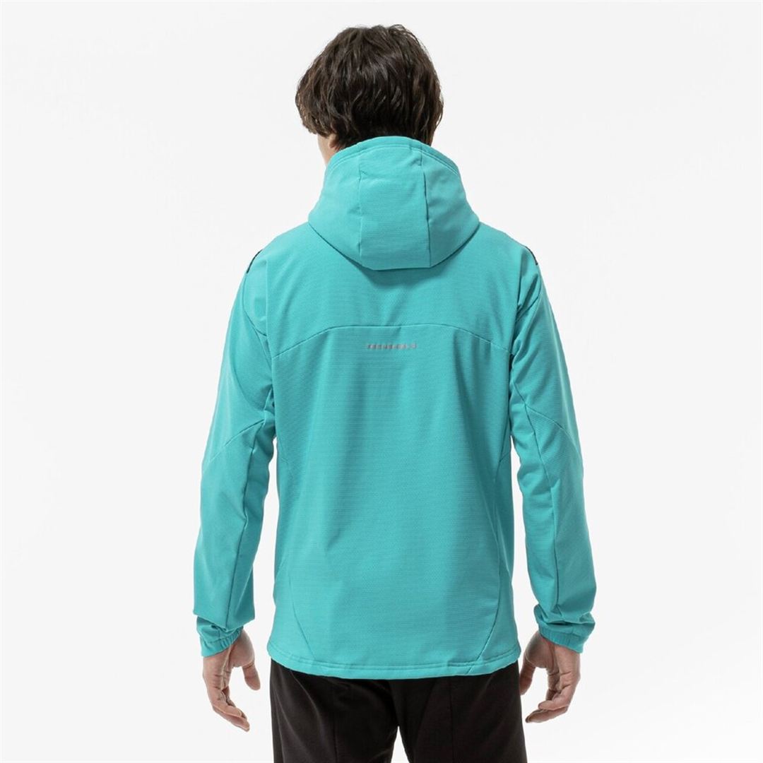 【ストレッチ／防風】テックシールドジャケット ターコイズ 3XL