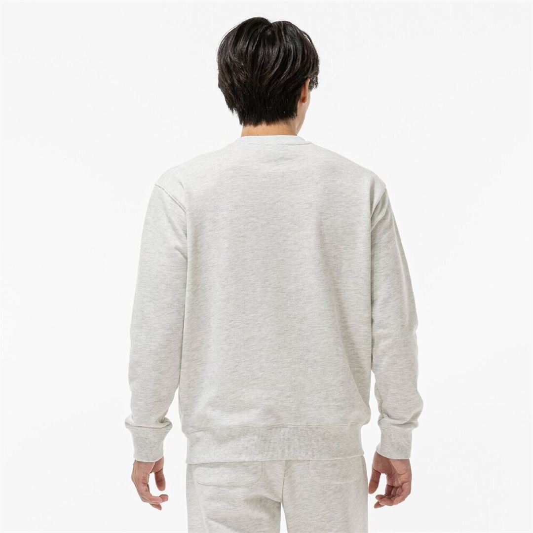 THE MZ SWEAT BIGロゴクルーネックスウェット オートミール杢 S