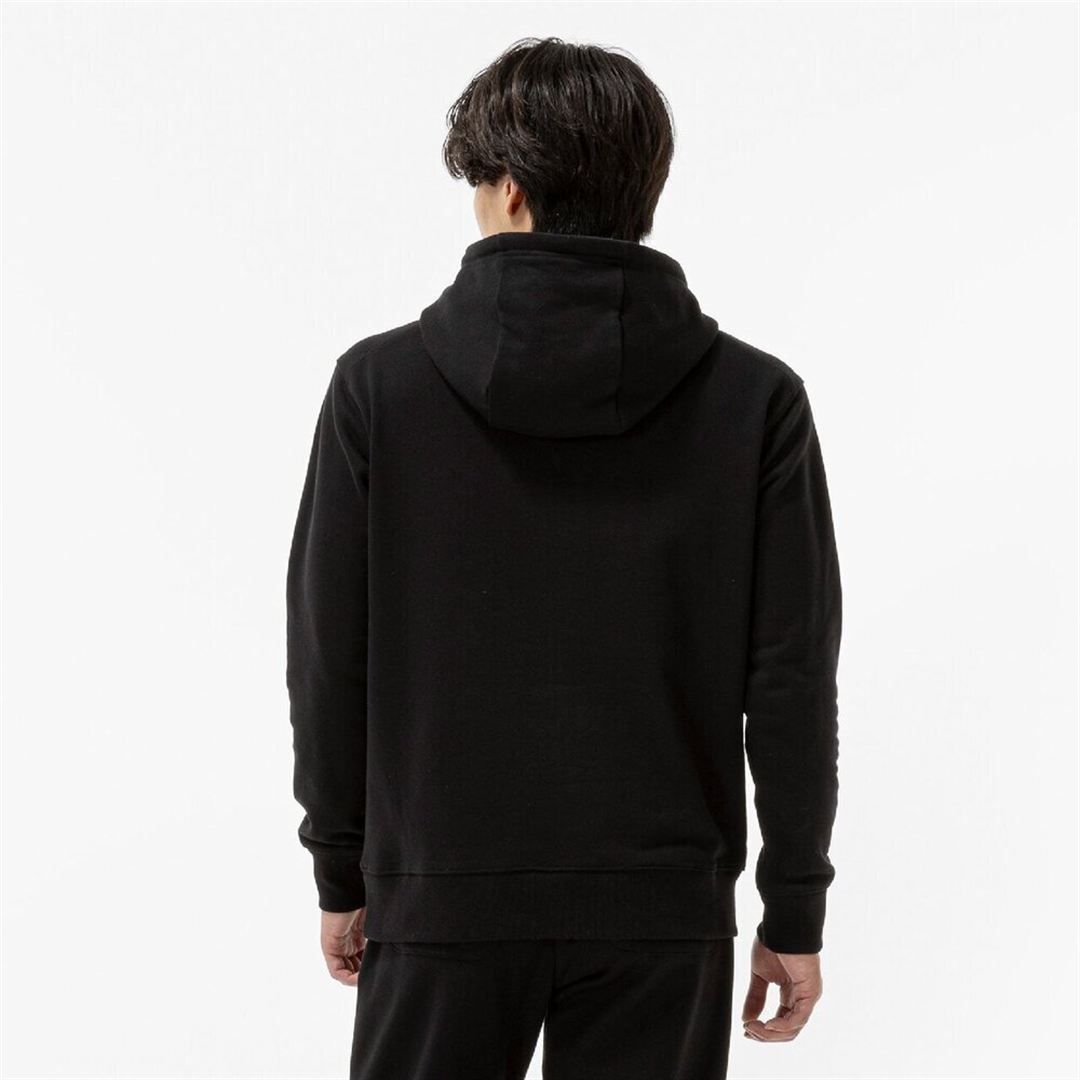 THE MZ SWEAT ワンポイントロゴスウェットフーディ ブラック XL