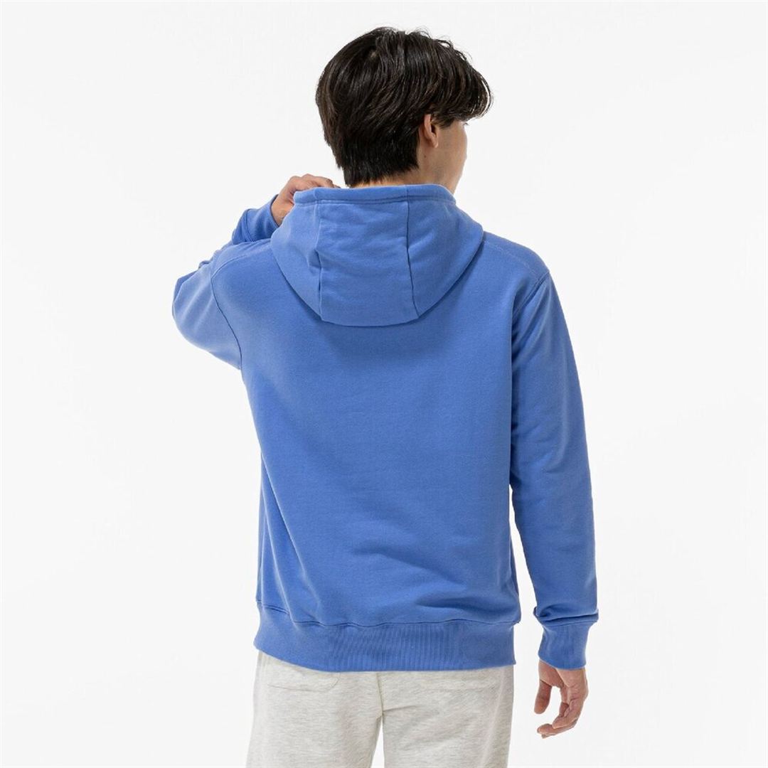THE MZ SWEAT ワンポイントロゴスウェットフーディ マリンブルー XL