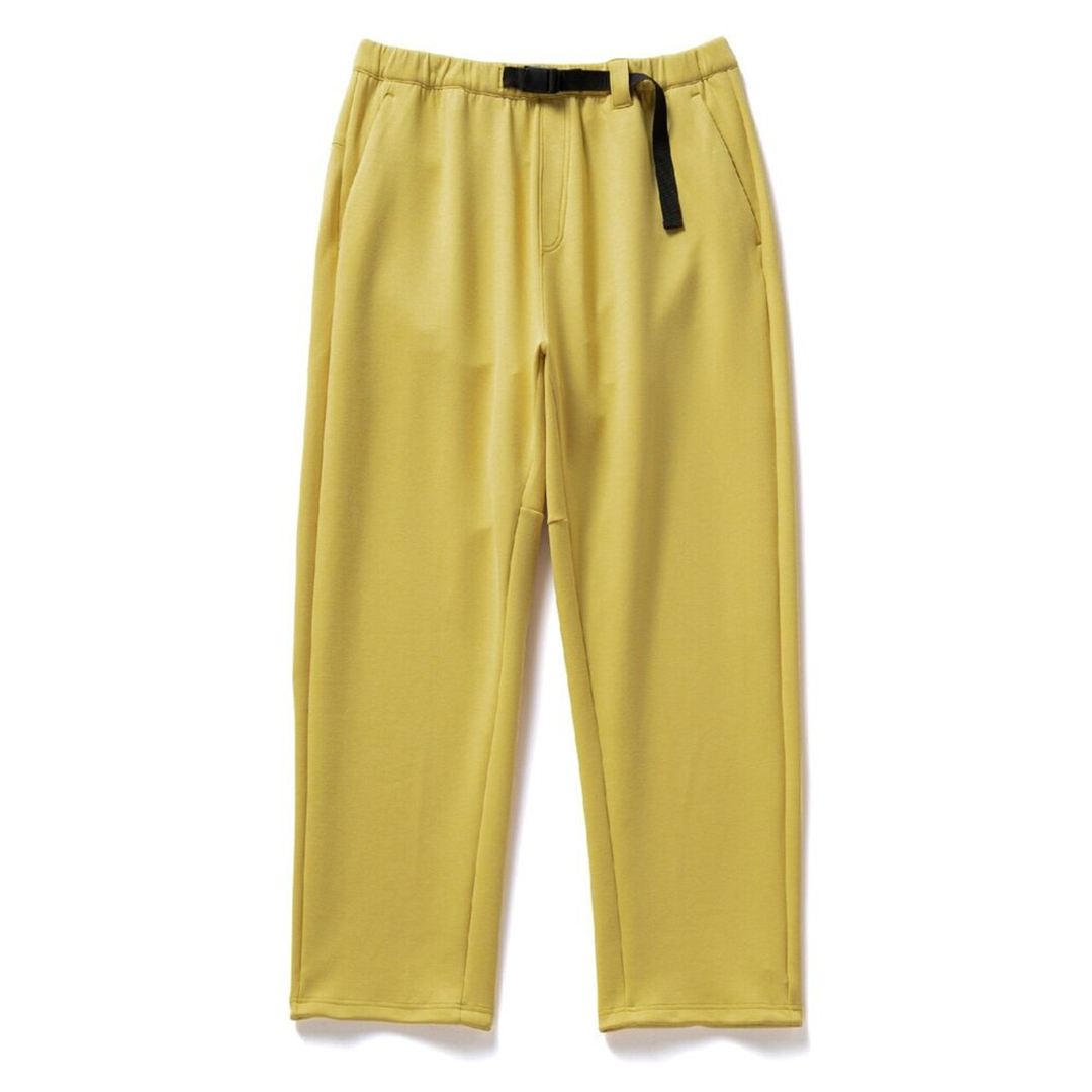 ルーズフィットスウェットパンツ ミステッドイエロー杢 XS