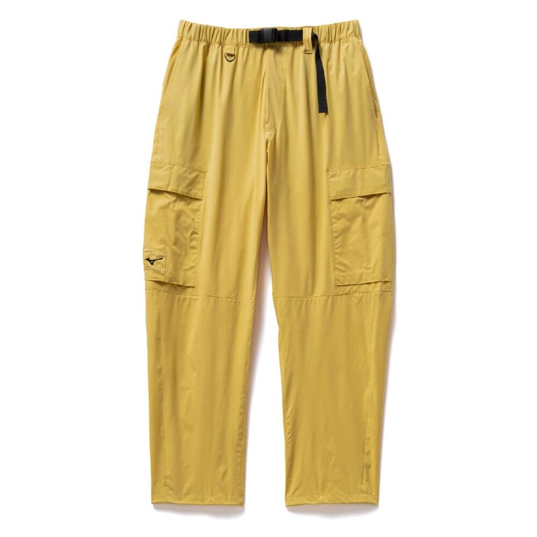 ルーズフィットストレッチロングパンツ ミステッドイエロー XS