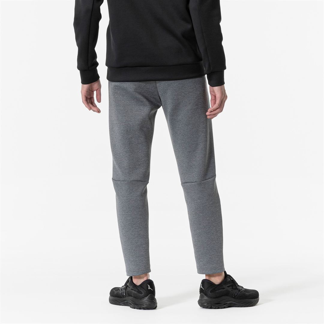 ストレッチスウェットスリムパンツ グレー杢 3XL