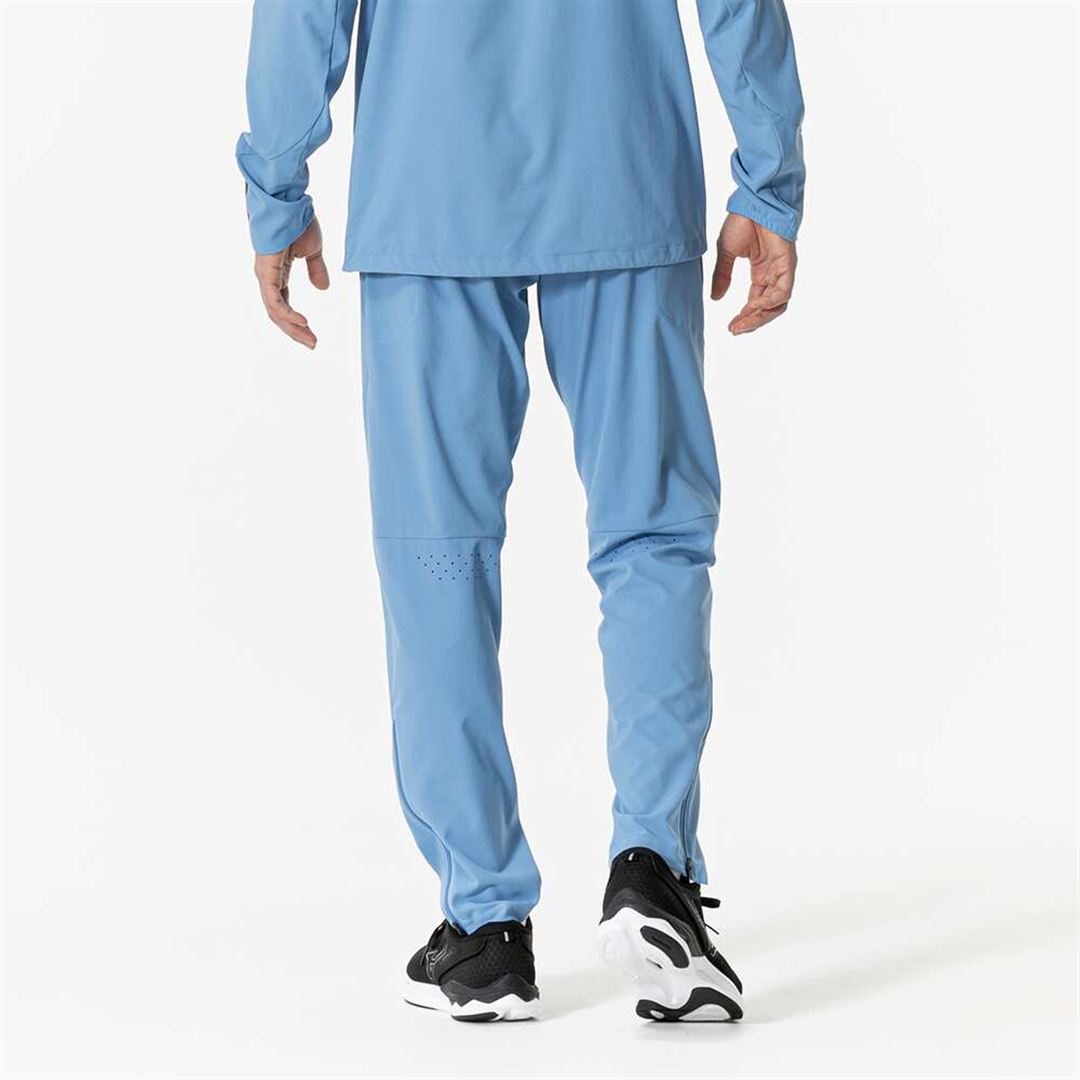 ストレッチクロスパンツ パリジャンブルー 2XL