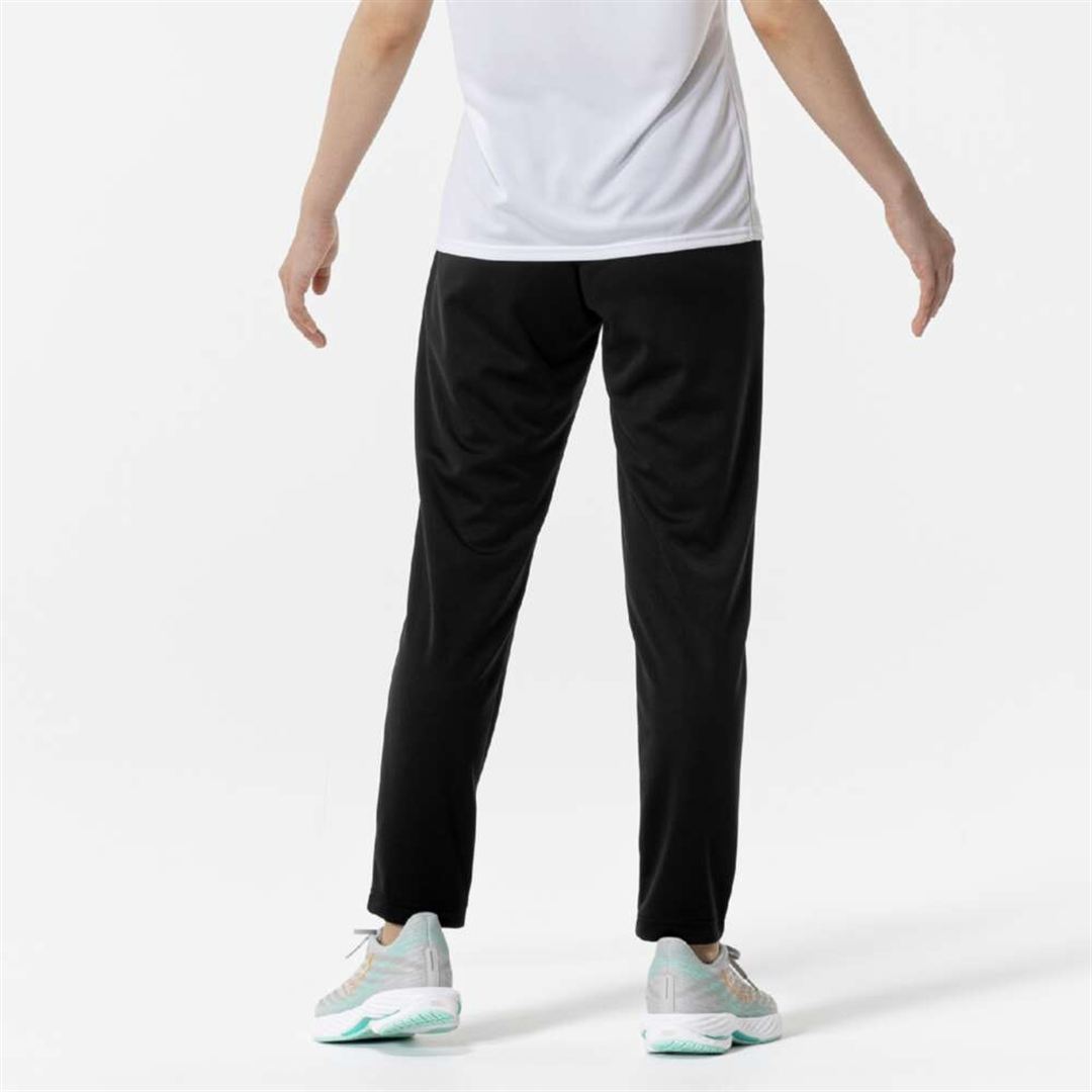 ナビドライ ニットロングパンツ ブラック×マゼンダ XL