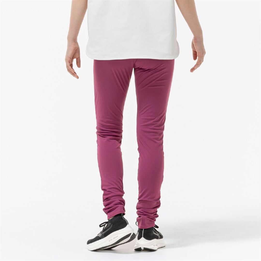 ストレッチスムースレギンスパンツ カシスピンク XL