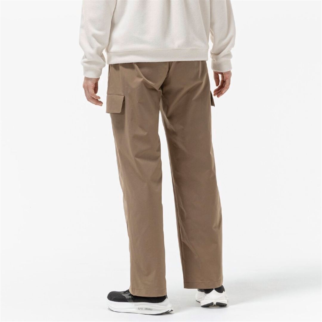 プルーフストレッチワイドパンツ キャメル XL