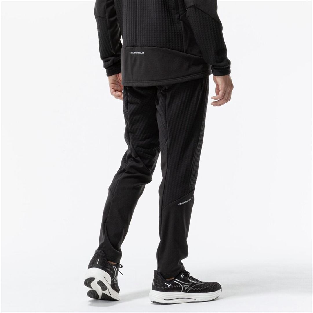 【ストレッチ／防風】テックシールドハイブリッドパンツ ブラック XL