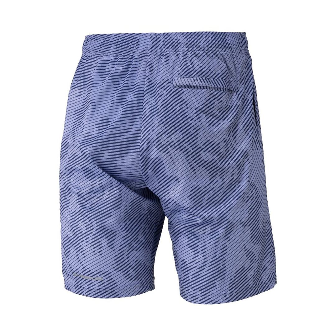 【ミズノ直営限定／汗処理／通気】ドライエアロフローハーフパンツ エステートブルー S