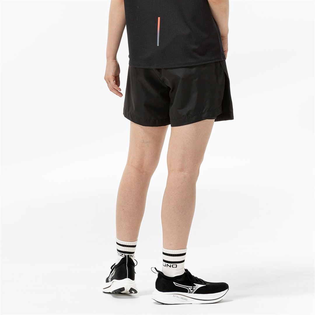 ハイブリッドショートパンツ ブラック XL
