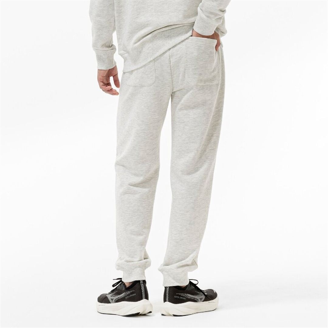 THE MZ SWEAT ワンポイントロゴスウェットパンツ オートミール杢 XL