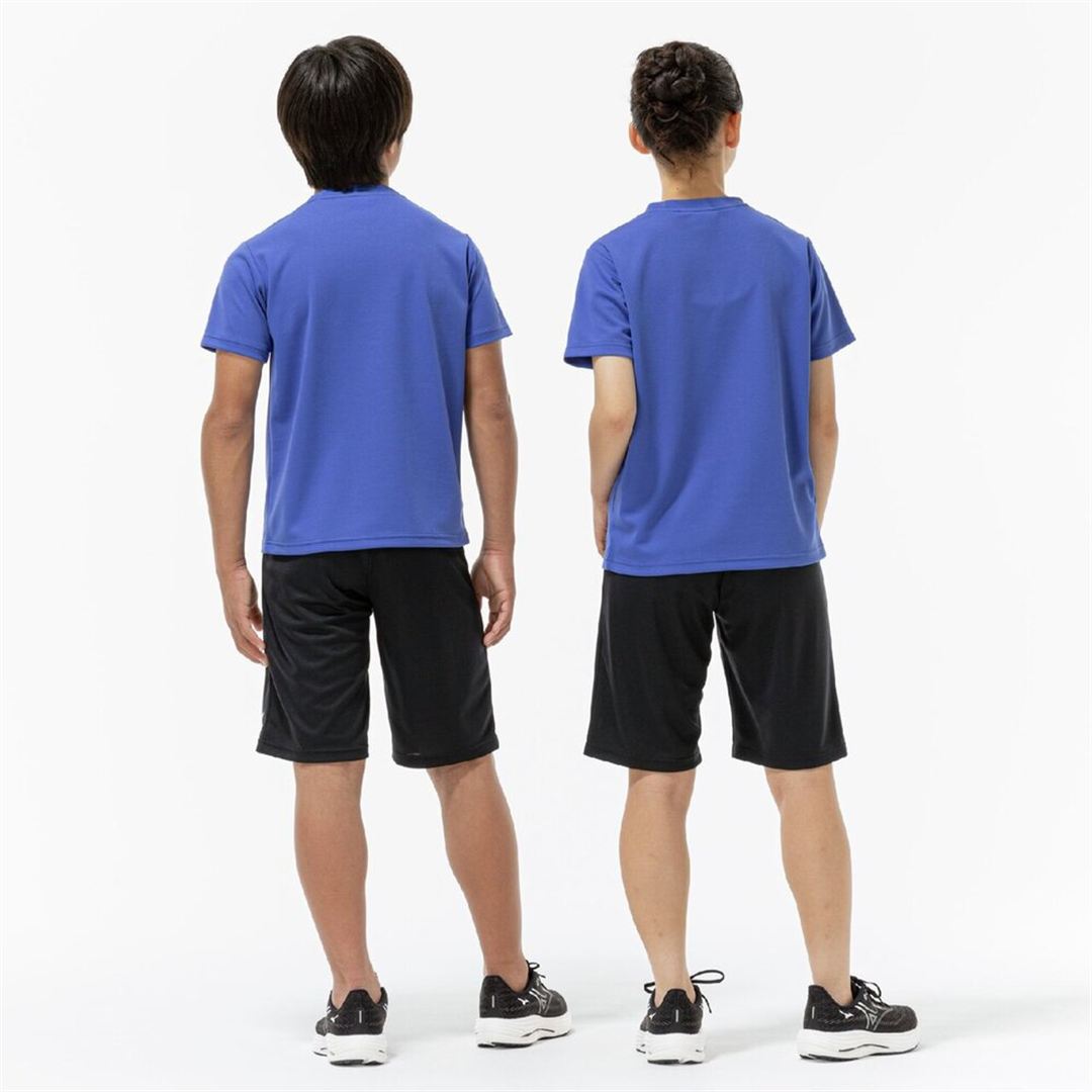 Tシャツ／ハーフパンツセット ダズリングブルー×ブラック 140