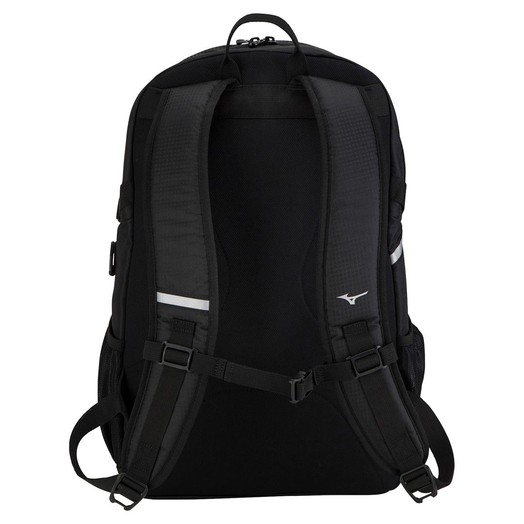 PCポケット付きチームバックパック(30L) ブラック