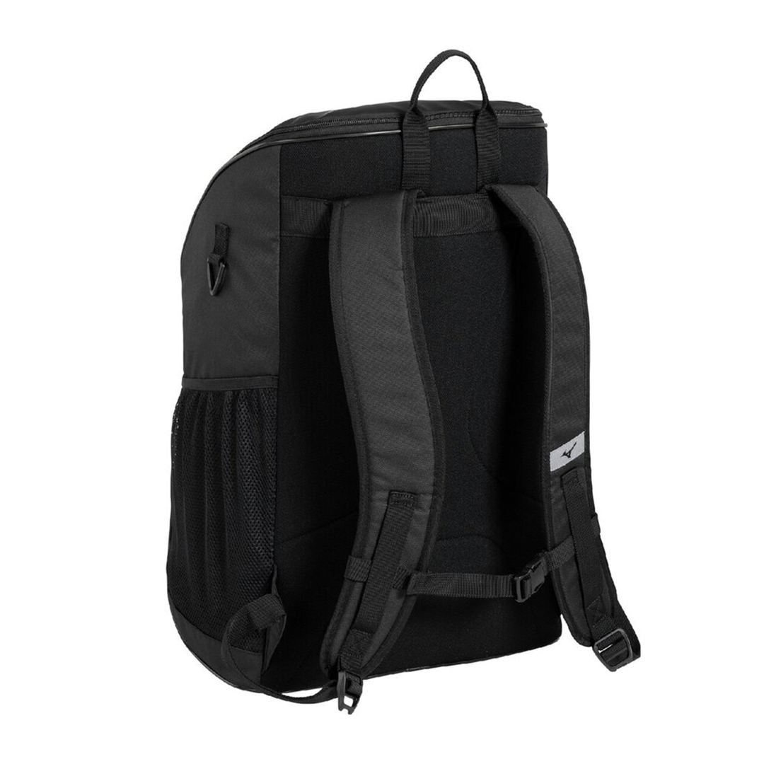 チームバックパック(40L) ブラック×シルバー
