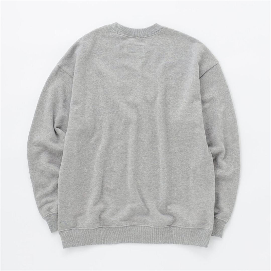 NEW VINTAGE GOLF MIZUNO ボックスロゴ クルースウェット グレー XL