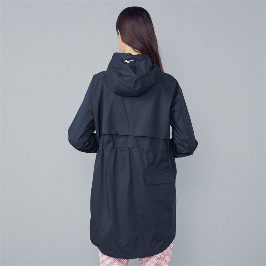 【MGFコレクション】ウォーターリパレントコート ネイビー S