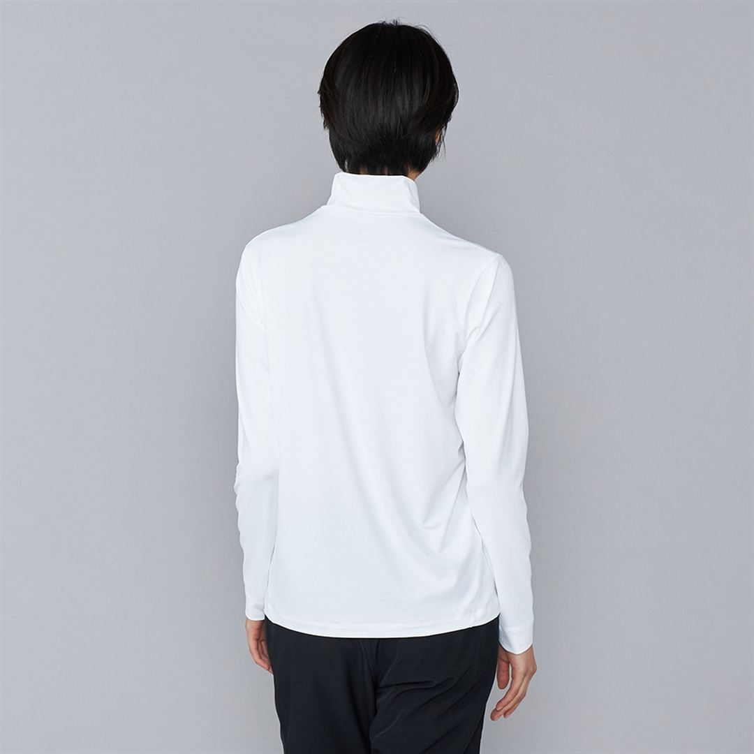 UVハイネックシャツ ホワイト XL