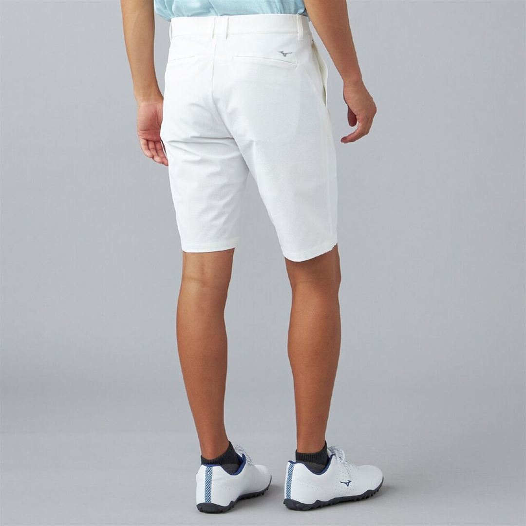 驚2ストレッチハーフパンツ ホワイト XL