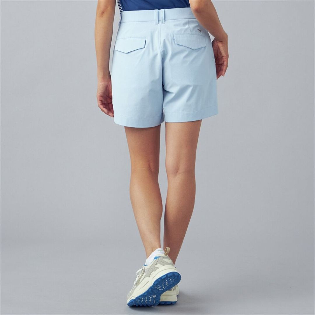 驚2ストレッチサッカーハーフパンツ ライトブルー XL