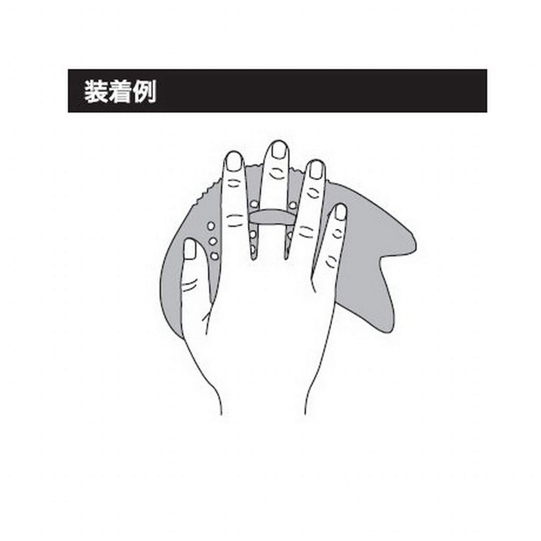 エクサーフィンガーパドル ネイビー L