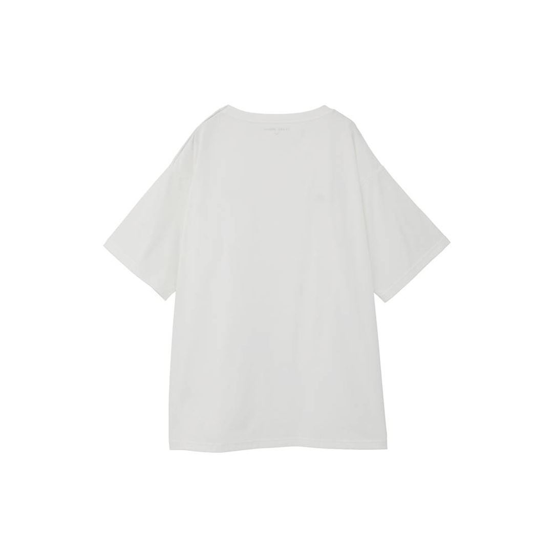 【CLANE】QUICK DRY COTTON LOGO T-SHIRT ホワイト 1