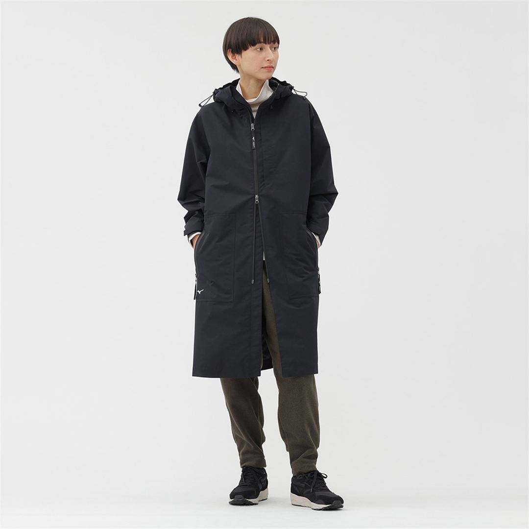 【MARGARET HOWELL】WINDSTOPPERコート ブラック 1