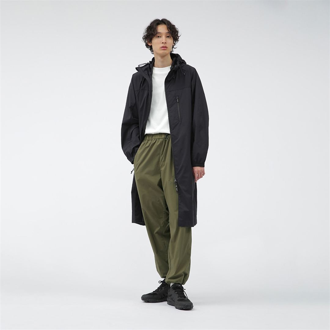 【MARGARET HOWELL】ウォーターリパレントストレッチパンツ カーキ XL