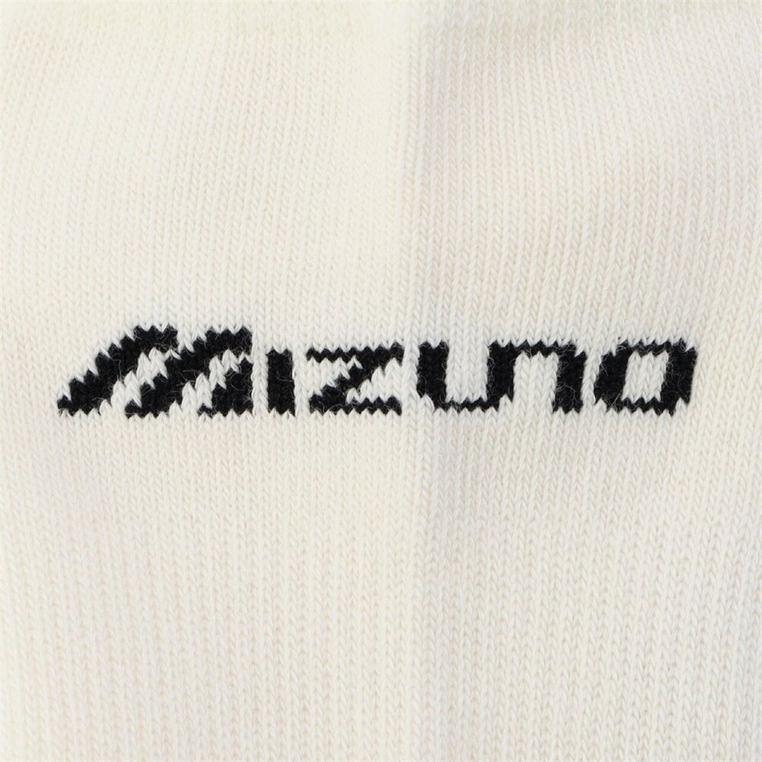 ドライベクターノンパイルアンクルソックス オフホワイト×ブラック 22-24