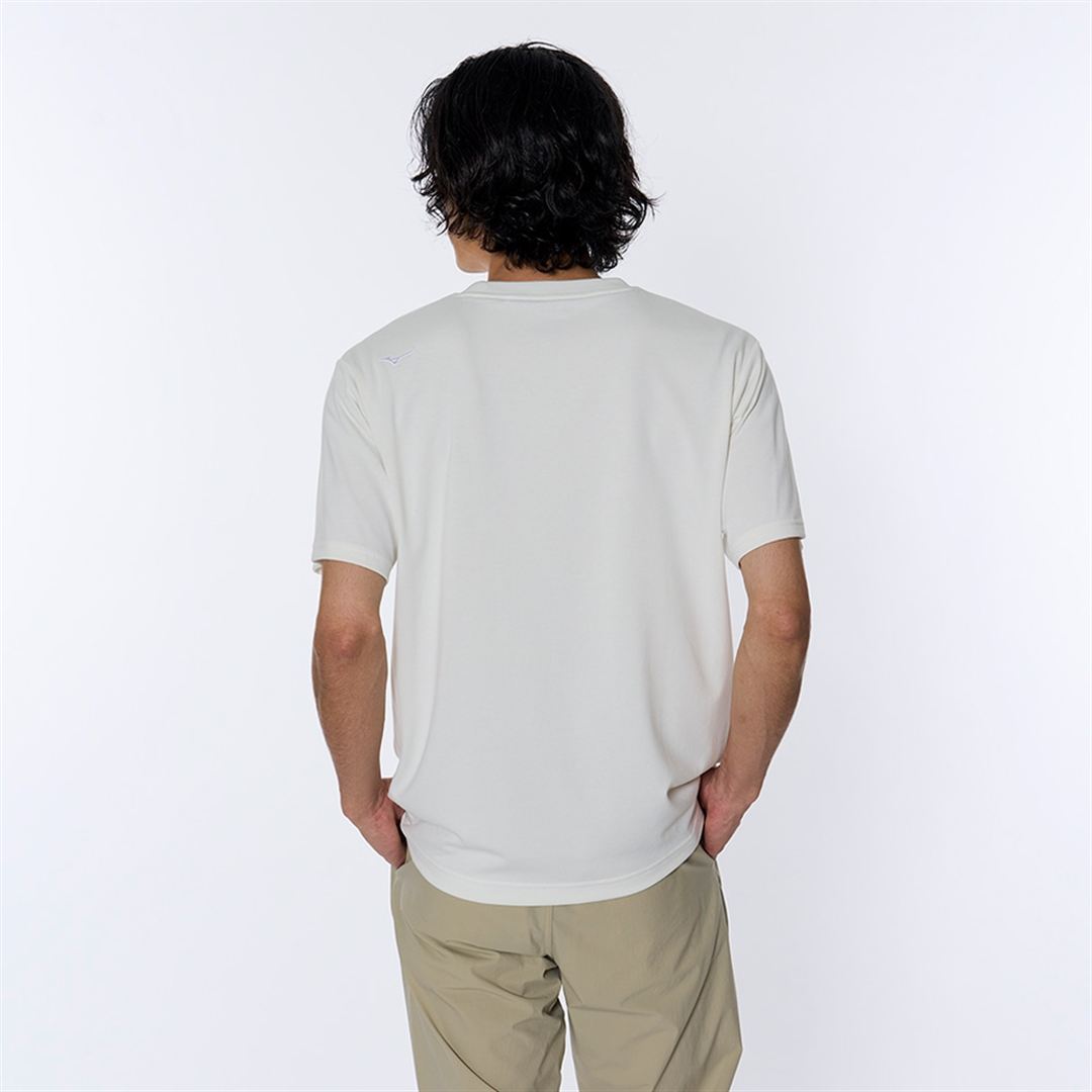 リサイクルポリグラフィックプリントTシャツ マシュマロホワイト M