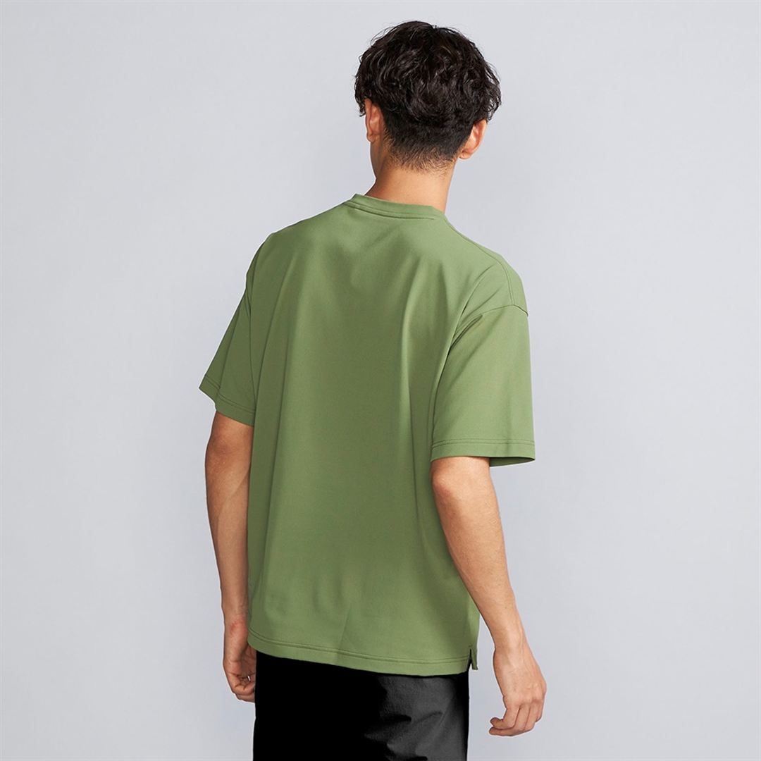 【ミズノ直営限定】アンチスウェット Tシャツ カーキ M