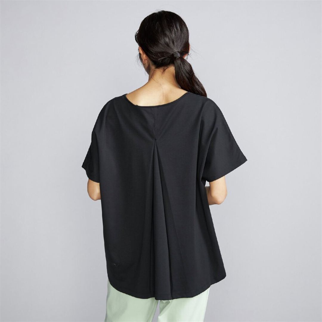UVカットポンチTシャツ ブラック S