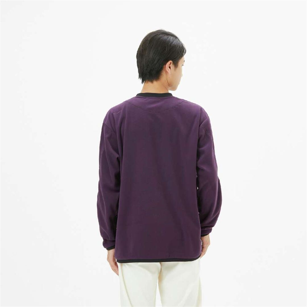 POLARTECクルーネックシャツ ミッドナイトプラム XL