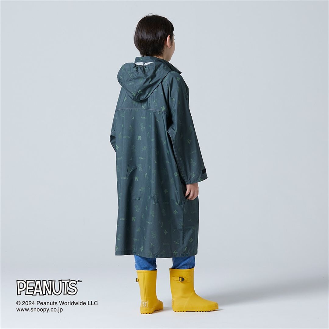 【PEANUTS】Compactウォーターリパレントコート オリーブ JF
