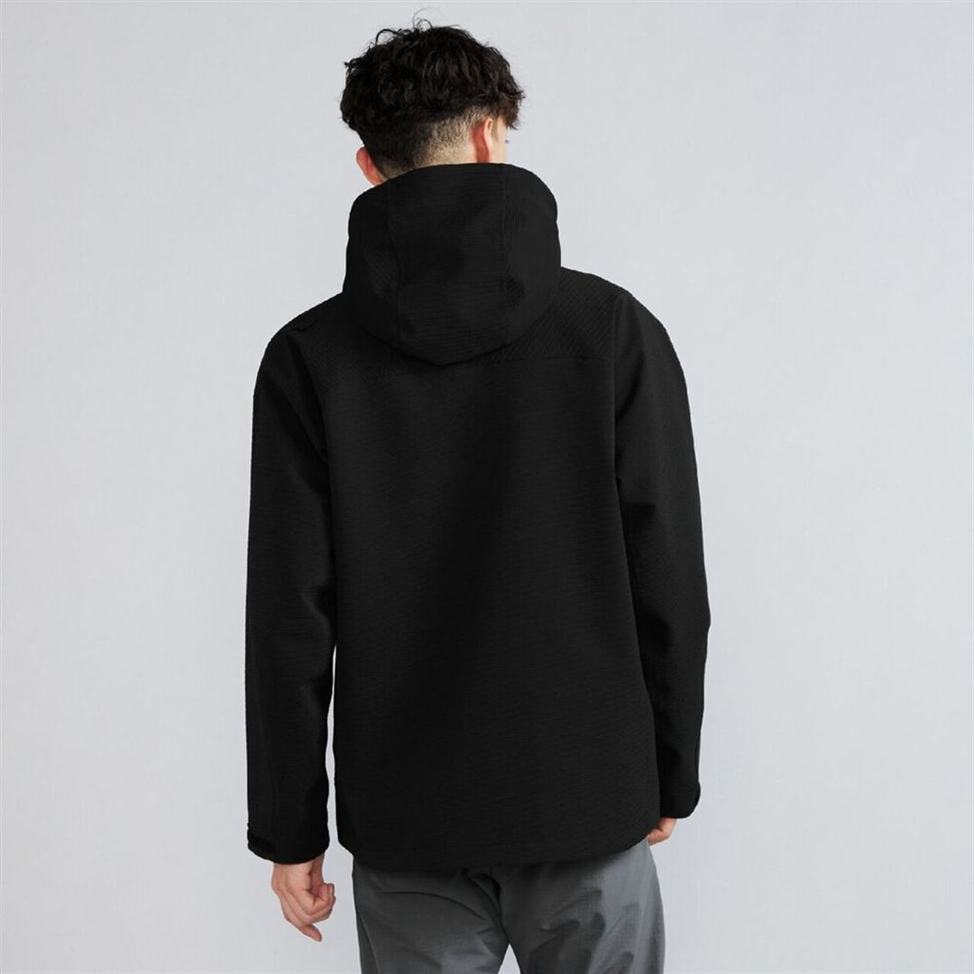 【耐水素材】BERGTECH サーマルメッシュジャケット ブラック 2XL