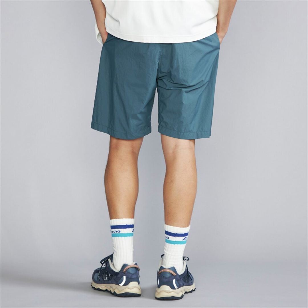 MIZUNO BUDDY撥水フィールドショートパンツ ティールブルー M