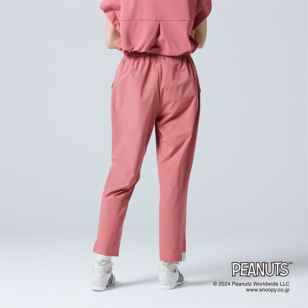 【PEANUTS】ウォーターリパレントストレッチパンツ テラコッタ S
