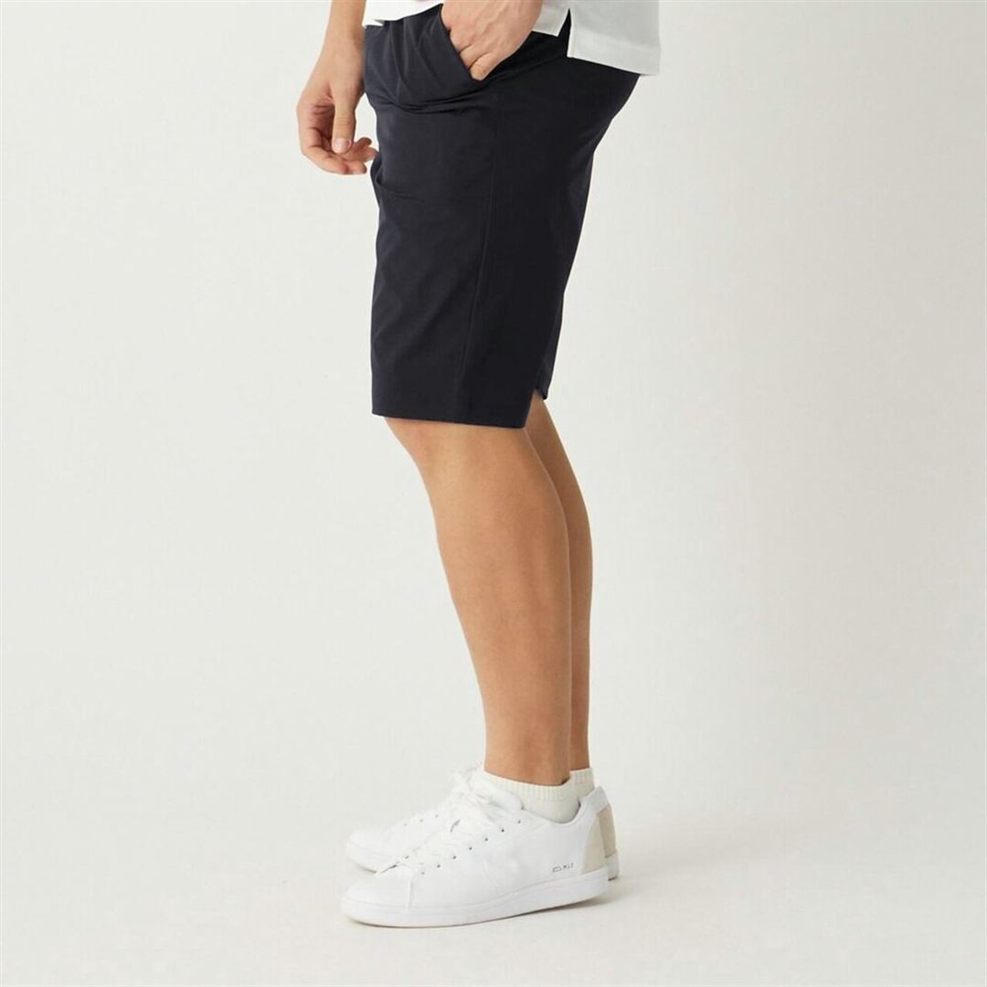 【接触冷感】アイスタッチハーフパンツ ネイビー XL