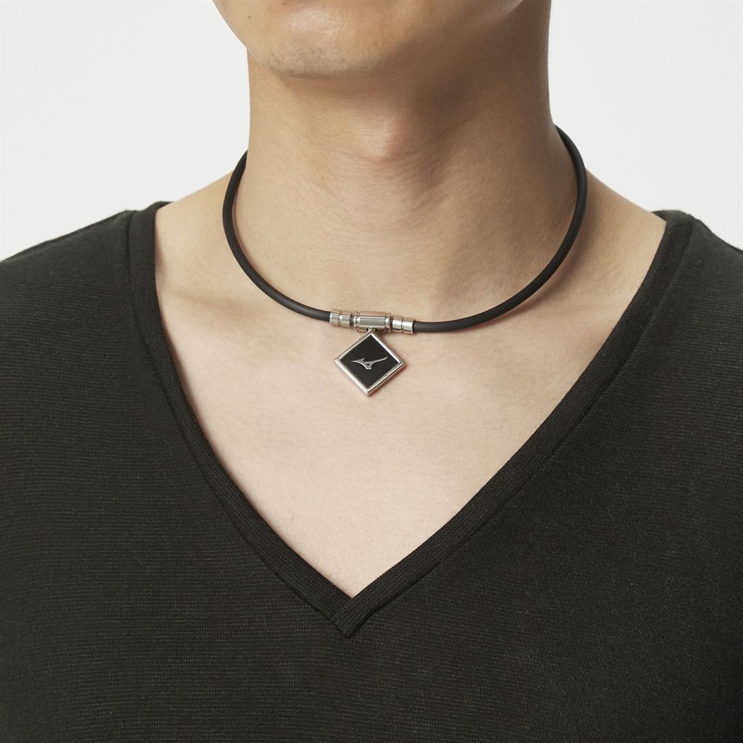 【ミズノ直営限定／コリ改善】ミズノ×コラントッテ　TAO ネックレス MIZUNO-MODEL ブラック M