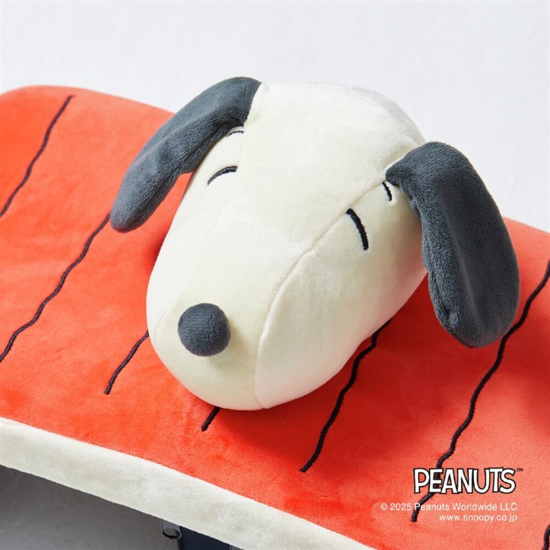 【PEANUTS】スヌーピー太ももプシュット レッド