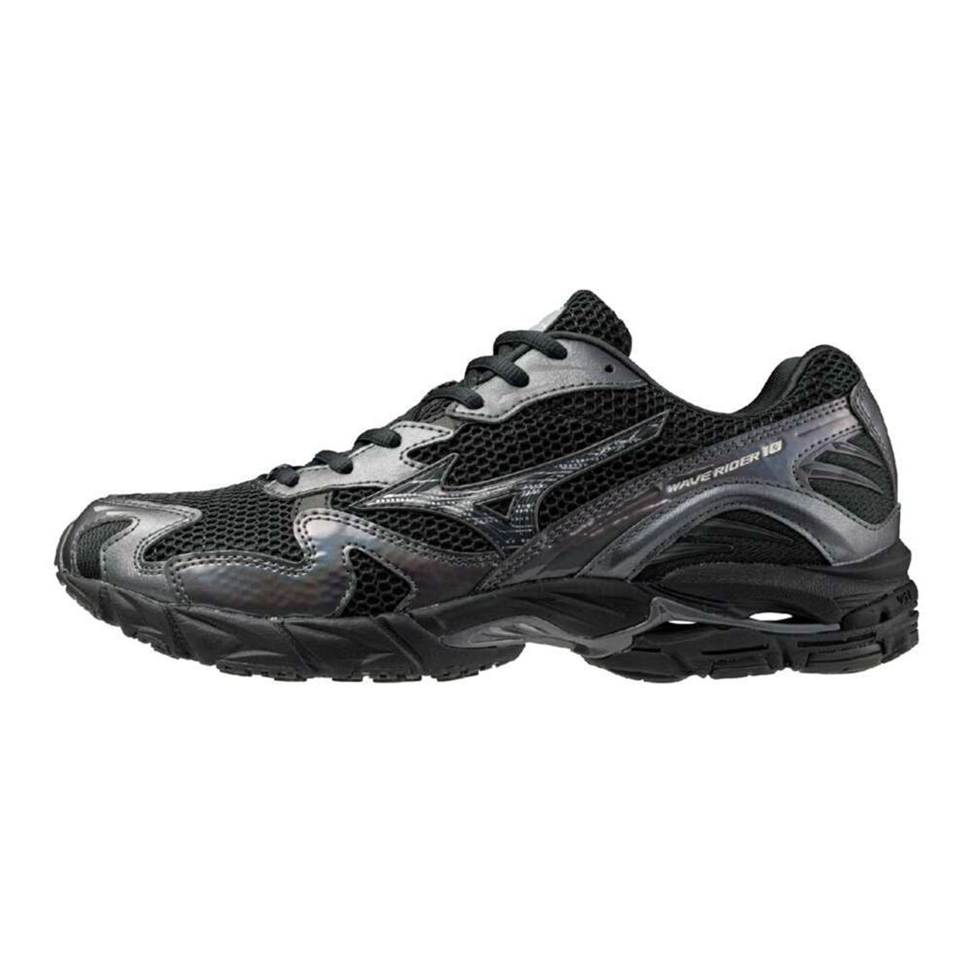 WAVE RIDER 10 ブラック×ブラック×メタリックグレー 30.0