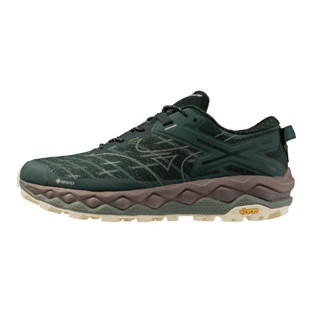WAVE MUJIN LS GTX(ゴアテックス／防水) ダークグリーン×グリーン×ブラウン 30.0