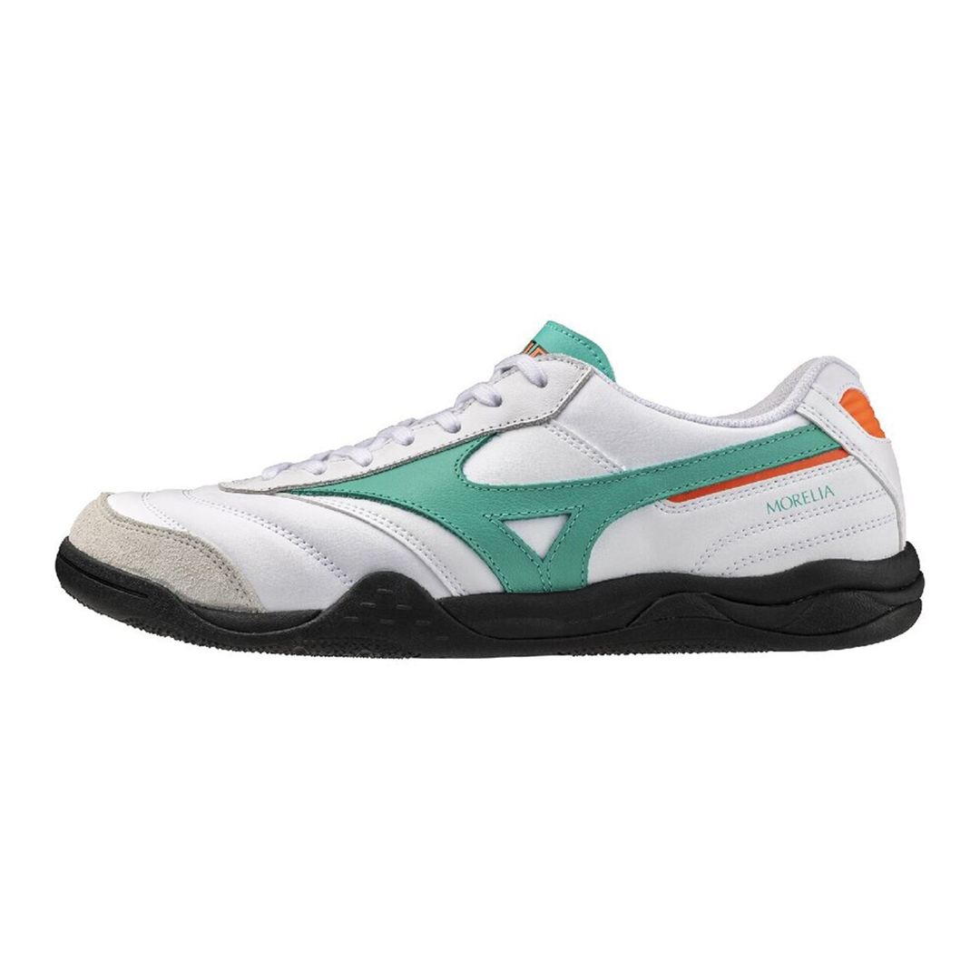 MORELIA LS ホワイト×グリーン×ブラック 30.0
