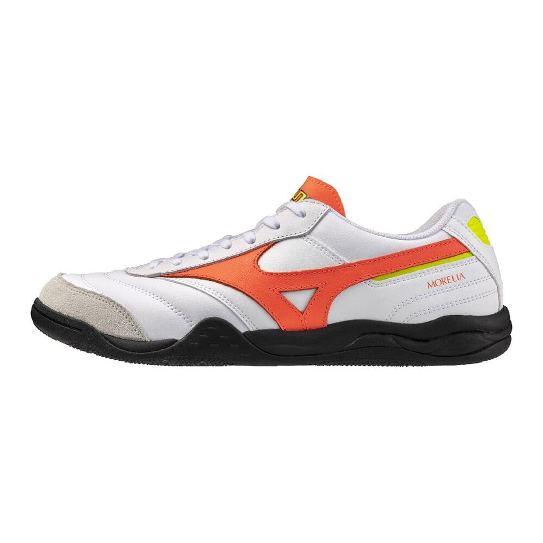 MORELIA LS ホワイト×ネオンオレンジ×ブラック 30.0