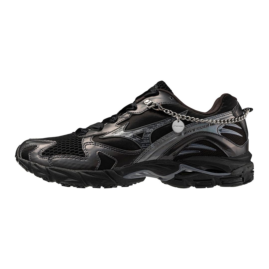WAVE RIDER 10 ブラック×シルバー×メタリックブラック 24.5