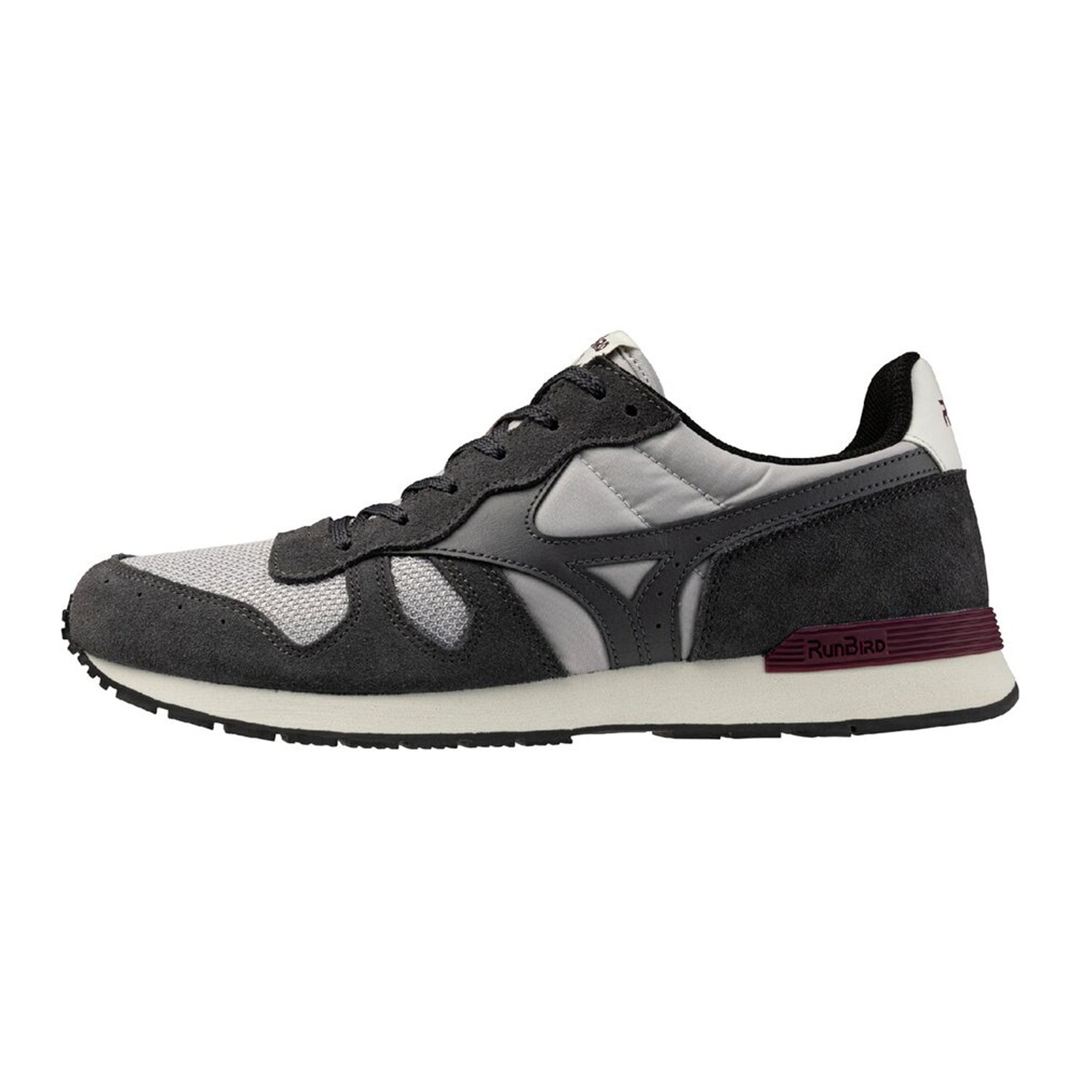 MIZUNO ML87 ライトグレー×グレー×エンジ 23.0