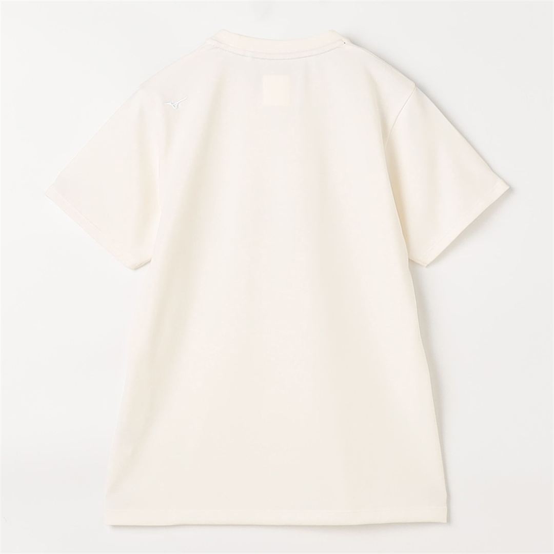 【ミズノ直営限定】リサイクルポリエステル グラフィックTシャツ ホワイト S